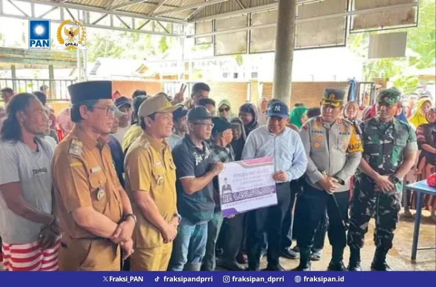 Sudian Noor: Bantuan Rp1,4 Miliar Disalurkan untuk 1.615 KK Korban Banjir Bandang di Balangan