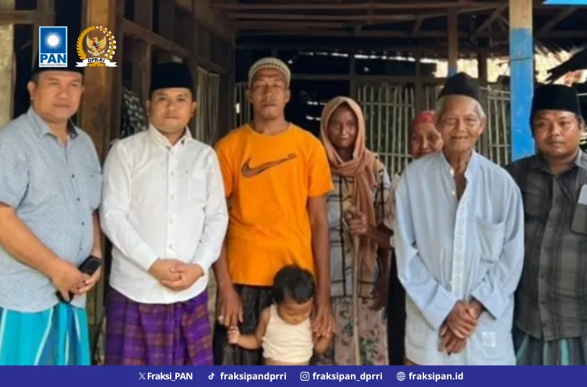 Kado Akhir Tahun, Slamet Ariyadi Santuni Pasangan Lansia di Tambelangan