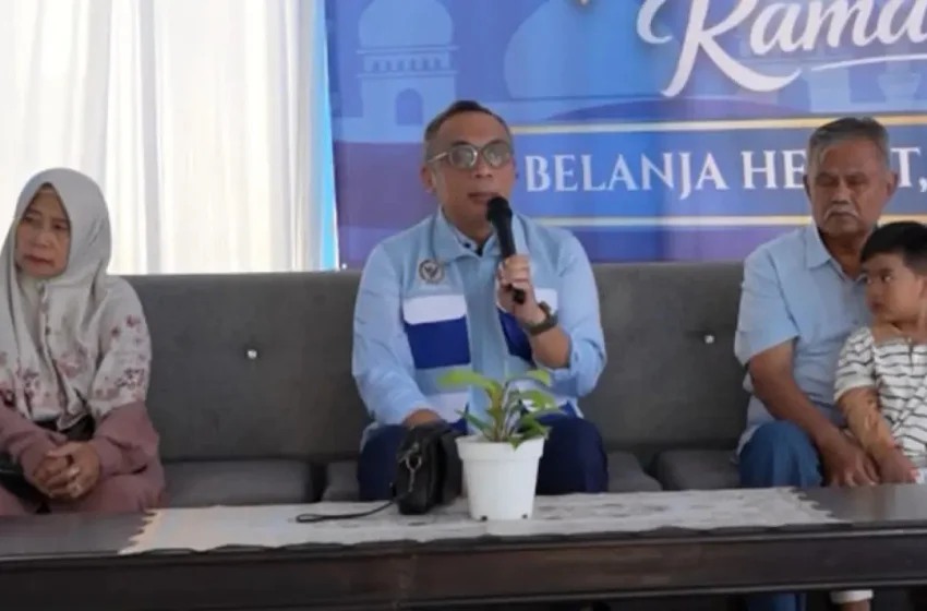 Ahmad Najib Qodratullah Gelar Bazar Tebus Murah di Kabupaten Bandung Jelang Idulfitri